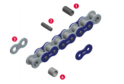 滾子鏈條主裝圖